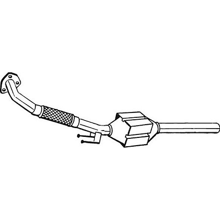 Catalizator AUDI A3 SEAT LEON TOLEDO II SKODA OCTAVIA I VW BORA BORA I GOLF IV 1.9D 09 AUDI A3 (8L1), Hatchback, 09.1996 - 09.2006 Bosal 099-998