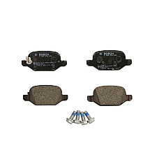 Set placute frana.frana disc Set placute frana Spate se potriveste. FIAT 500L 0.9-1.6D 09.12- FIAT 500L II (351_, 352_), Hatchback, 09.2012 - BOSCH 0 986 494 934