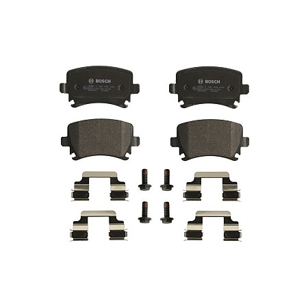 Set placute frana.frana disc Set placute frana Spate se potriveste. AUDI A3 TT SEAT LEON LEON SC LEON ST LEON ST-KOMBI SKODA OC VW TIGUAN (5N_), Crossover, 09.2007 - 07.2018 BOSCH 0 986 494 649