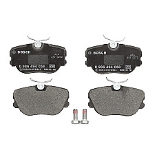 Set placute frana.frana disc Set placute frana Fata cu un tampon de amortizare se potriveste. MERCEDES 190 W201 1.8-2.6 10.82-08 MERCEDES-BENZ 190 (W201), Sedan, 10.1982 - 08.1993 BOSCH 0 986 494 058