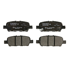 Set placute frana.frana disc Set placute frana Spate se potriveste. INFINITI EX G M Q50 Q60 Q70 QX50 I NISSAN JUKE LEAF MAXIMA NISSAN MAXIMA VII (A35), Sedan, 09.2008 - BOSCH 0 986 494 857