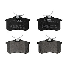 Set placute frana.frana disc Set placute frana Spate cu instructiuni de montare cu un tampon de amortizare se potriveste. AUDI A PEUGEOT 307 SW (3E_, 3H_), Estate Van, 04.2002 - 12.2009 BOSCH 0 986 494 387