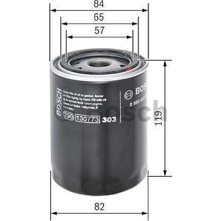 Filtru ulei se potriveste. DAIHATSU CHARMANT NISSAN BLUEBIRD CABSTAR TOYOTA 1000 CELICA COROLLA CORONA DYNA DYNA 100 DYNA 150 HI TOYOTA HIACE I (_H10), Autobuz, 07.1967 - 01.1977 BOSCH 0 986 452 000