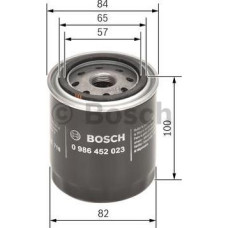 Filtru ulei se potriveste. DAIHATSU ROCKY FORD MAVERICK ISUZU D-MAX I NISSAN 100NX 180SX 200SX 300ZX ALMERA I BLUEBIRD CABSTAR C NISSAN URVAN (E23), Autobuz, 07.1980 - 11.1988 BOSCH 0 986 452 023