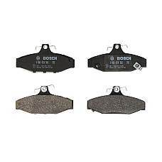 Set placute frana.frana disc Set placute frana Spate se potriveste. CHEVROLET CAMARO CORVETTE DAEWOO KORANDO MUSSO SSANGYONG KO DAEWOO KORANDO (KJ), Crossover, 11.1998 - BOSCH 0 986 424 561