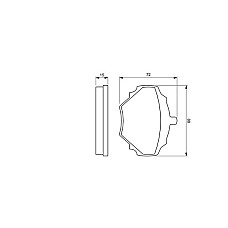 Set placute frana.frana disc Set placute frana Spate se potriveste. LAND ROVER 90 I DEFENDER DISCOVERY I RANGE ROVER I 2.0-4.3 LAND ROVER DEFENDER (L316), Turism, 05.1990 - 02.2016 BOSCH 0 986 424 563