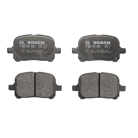Set placute frana.frana disc Set placute frana Fata se potriveste. LEXUS ES RX TOYOTA CAMRY PREVIA II 2.0D-3.0 08.96-11.06 TOYOTA HARRIER I (_U1_), Dubita, 05.1997 - 02.2003 BOSCH 0 986 424 639