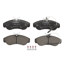 Set placute frana.frana disc Set placute frana Fata se potriveste. CITROEN JUMPER I FIAT DUCATO PEUGEOT BOXER 1.9D-2.8D 02.94-0 PEUGEOT BOXER (Y), Autobuz, 09.2005 - BOSCH 0 986 424 031