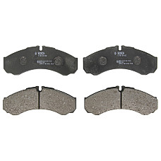 Set placute frana.frana disc Set placute frana Fata se potriveste. IVECO DAILY I DAILY II DAILY III DAILY IV DAILY V RVI MASCOT IVECO DAILY TOURYS, Autobuz, 06.2014 - BOSCH 0 986 424 833