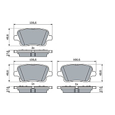 Set placute frana.frana disc Set placute frana Spate se potriveste. CADILLAC XT4 OPEL INSIGNIA B INSIGNIA B COUNTRY INSIGNIA B OPEL INSIGNIA B Grand Sport (Z18), Hatchback, 03.2017 - BOSCH 0 986 424 872
