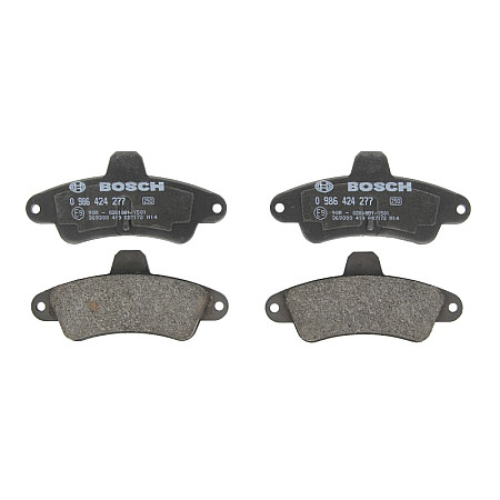 Set placute frana.frana disc Set placute frana Spate se potriveste. FORD COUGAR MONDEO I MONDEO II 1.6-2.5 02.93-12.01 FORD COUGAR (EC_), Compartiment, 08.1998 - 12.2001 BOSCH 0 986 424 277