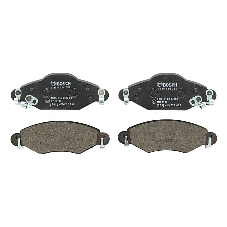 Set placute frana.frana disc Set placute frana Fata se potriveste. TOYOTA YARIS 1.0-1.3-1.4D 10.01-09.05 TOYOTA YARIS I (_P1_), Hatchback, 01.1999 - 12.2005 BOSCH 0 986 424 788