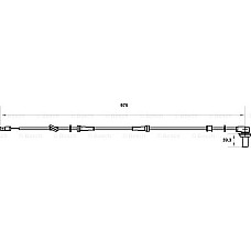 Senzor ABS AUDI A4 (8D2, B5), Sedan, 11.1994 - 12.2001 BOSCH 0 986 594 005