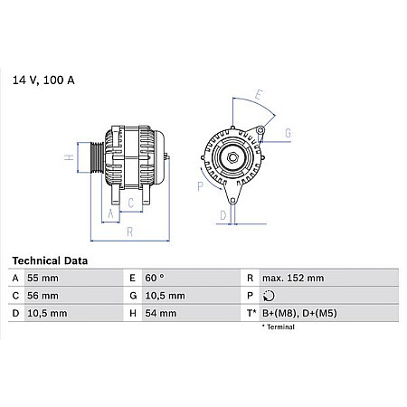 Alternator 14V 100A se potriveste. OPEL ASTRA G ASTRA G CLASSIC ASTRA G-KOMBI ASTRA H ASTRA H CLASSIC ASTRA H GTC CORSA C CORSA OPEL CORSA C (X01), Hatchback Van, 09.2000 - 12.2012 BOSCH 0 986 047 280