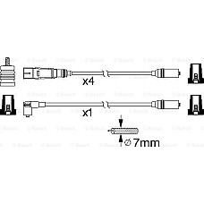 Set fise bujii AUDI 80 V (8C2, B4), Sedan, 09.1991 - 07.1995 BOSCH 0 986 356 317