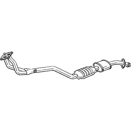 Catalizator BMW 3 E36 1.6-1.8 09.93-08.00 BMW 3 - III (E36), Sabrioleta, 03.1993 - 11.1999 Bosal 099-086