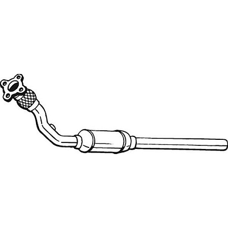 Catalizator AUDI A3 TT SKODA OCTAVIA I VW BORA BORA I GOLF IV 1.8 12.96-12.10 AUDI TT (8N3), Compartiment, 10.1998 - 06.2006 Bosal 099-572