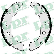 Set saboti frana spate CITROEN XSARA ZX PEUGEOT 306 405 I 405 II 1.1-2.0D 01.87-08.05 CITROEN XSARA (N1), Hatchback, 04.1997 - 12.2005 LPR 04980