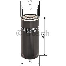 Filtru ulei se potriveste. AUDI A6 C5 4.2 11.98-01.05 AUDI V8 (441, 442, 4C2, 4C8), Sedan, 10.1988 - 02.1994 BOSCH 0 451 103 348