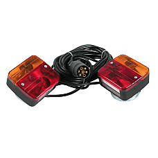 Set lampi stop cu magnet si cablu 7,5ml 12V Lampa