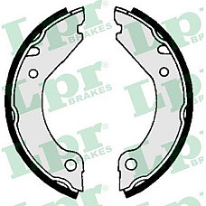Set saboti frana. frana de mana Saboti frana de parcare VOLVO 240 260 740 760 780 940 940 II 960 960 II S90 I 2.0 VOLVO 960 II (965), Turism, 07.1994 - 12.1996 LPR 04280