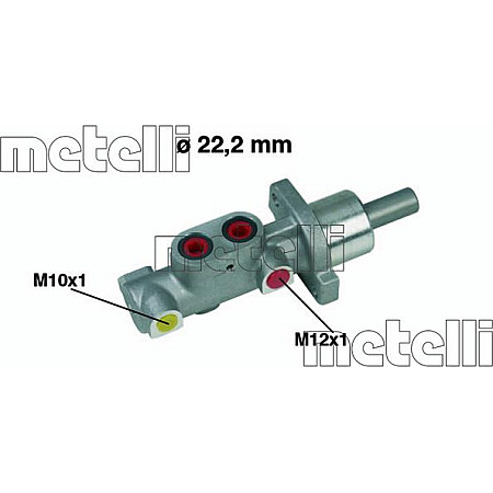Pompa centrala, frana PEUGEOT 306 (7A, 7C, N3, N5), Hatchback, 01.1993 - 10.2003 Metelli 05-0297