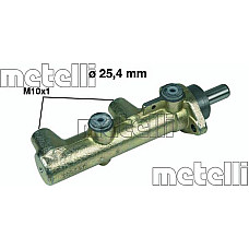 Pompa centrala, frana CITROEN JUMPER (244), Cadru de sprijin, 02.2002 - Metelli 05-0236