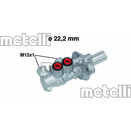 Pompa centrala, frana SUZUKI SWIFT III (MZ, EZ), Hatchback, 02.2005 - Metelli 05-0757