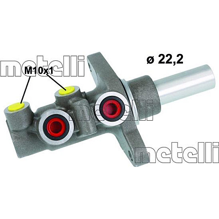 Pompa centrala, frana TOYOTA YARIS IV (_P15_), Hatchback, 10.2013 - Metelli 05-1172