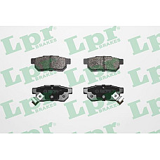 Set placute frana.frana disc Set placute frana Spate ACURA INTEGRA FORD MAVERICK HONDA ACCORD III CITY IV CIVIC I ROVER 400 (XW), Sedan, 04.1990 - 04.1995 LPR 05P506