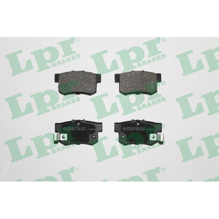 Set placute frana.frana disc Set placute frana Spate ACURA LEGEND LEGEND II TL FIAT SEDICI HONDA ACCORD IV ACCORD HONDA ACCORD V (CC, CD), Sedan, 06.1992 - 12.1997 LPR 05P508