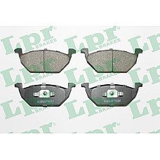 Set placute frana.frana disc Set placute frana Fata AUDI A3 SEAT CORDOBA IBIZA II SKODA OCTAVIA I VW GOLF IV POLO VW POLO CLASSIC (6V2), Sedan, 01.1995 - 11.2009 LPR 05P668
