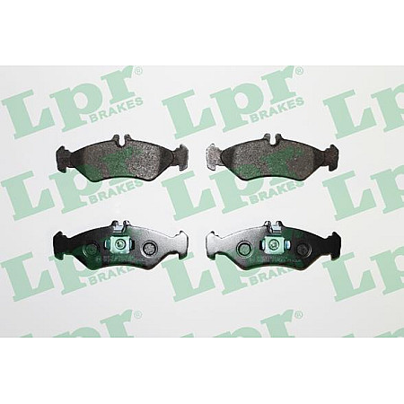 Set placute frana.frana disc Set placute frana Spate MERCEDES SPRINTER 2-T B901 B902 2.1D-2.9D 01.95-05.06 VW LT 28-46 II (2DA, 2DD, 2DH), Van, 04.1996 - 07.2006 LPR 05P609