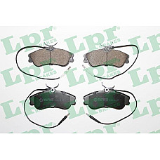 Set placute frana.frana disc Set placute frana Fata CITROEN BERLINGO BERLINGO-MINIVAN XSARA PEUGEOT 306 PARTNER P PEUGEOT 306 (7*KFW), Hatchback Van, 04.1993 - 08.2001 LPR 05P683