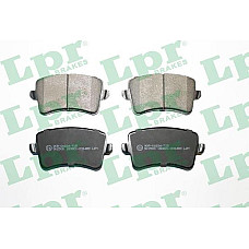 Set placute frana.frana disc Set placute frana Spate AUDI A4 ALLROAD B8 A4 B8 A5 Q5 1.8-4.2 06.07-05.17 AUDI A4 IV (8K2, B8), Sedan, 08.2007 - 12.2015 LPR 05P1489