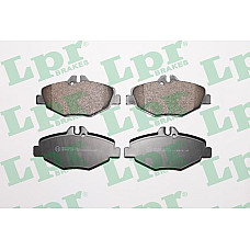 Set placute frana.frana disc Set placute frana Fata MERCEDES E T-MODEL S211 E W211 E W212 1.8-3.5 03.02-12.15 MERCEDES-BENZ E-CLASS (W212), Sedan, 01.2009 - 12.2016 LPR 05P1124