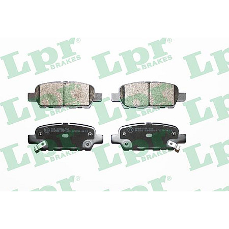 Set placute frana.frana disc Set placute frana Spate INFINITI EX FX G M Q50 Q60 Q70 QX50 I NISSAN 350Z CUBE MAXIM NISSAN CUBE (Z12), Hatchback, 09.2007 - LPR 05P1839