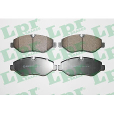Set placute frana.frana disc Set placute frana Fata MERCEDES SPRINTER 35-T B906 SPRINTER 3-T B906 VIANO W639 VITO MERCEDES-BENZ VITO (W447), Van, 10.2014 - LPR 05P1275