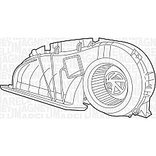 Aeroterma ventilator habitaclu RENAULT CLIO II (BB_, CB_), Hatchback, 03.1998 - Magneti Marelli 069401324010
