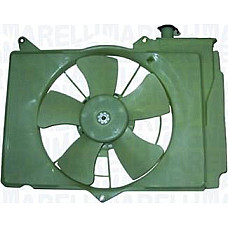 Ventilator. radiator Ventilator radiator TOYOTA YARIS YARIS VERSO 1.3-1.5 08.99-11.05 CITROEN BERLINGO / BERLINGO FIRST (M_), Box/MPV, 07.1996 - 12.2011 Magneti Marelli 069422795010