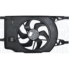 Ventilator. radiator Ventilator radiator RENAULT CLIO II ESPACE IV LAGUNA II VEL SATIS 1.6-3.5 11.00- RENAULT CLIO II (BB_, CB_), Hatchback, 03.1998 - Magneti Marelli 069422762010