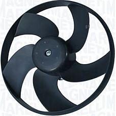 Ventilator. radiator Ventilator radiator PEUGEOT 206 206 1.1-2.0D 08.98- PEUGEOT 206 (2*8HZ*), Van, 04.1999 - 03.2009 Magneti Marelli 069422731010