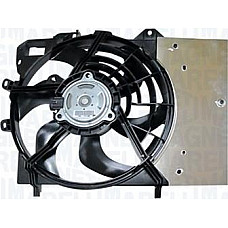 Ventilator. radiator Ventilator radiator CITROEN C2 C2 ENTERPRISE C3 AIRCROSS II C3 I C3 II C3 III C3 PICASSO C3 PEUGEOT 208 (CR_), Hatchback Van, 10.2012 - Magneti Marelli 069422725010