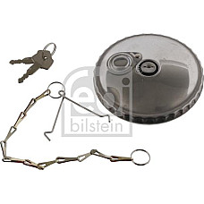 Buson. rezervor de combustibil Capacul rezervorului de combustibil latime 80mm cu cheie cu lant metal MAN E2000 F MAN E2000 (T46 / F2000), 05.2000 - Febi Bilstein 06056