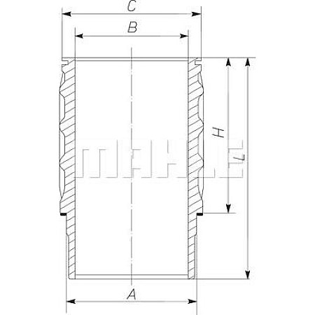 Camasa piston inner diameter. 127mm length. 271mm flange diameter. 151mm SCANIA 4 4 BUS K BUS N BUS OMNIE SCANIA F - series, Autobuz, 01.1991 - 04.2000 MAHLE 061 WN 26 00