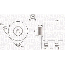 Alternator 12V 120A se potriveste. CITROEN BERLINGO BERLINGO MULTISPACE BERLINGO-MINIVAN C2 C3 I C3 II C3 PLURIEL C4 C4 I C5 I C PEUGEOT 308 SW I (4E_, 4H_), Turism, 09.2007 - 10.2014 Magneti Marelli 063731741010