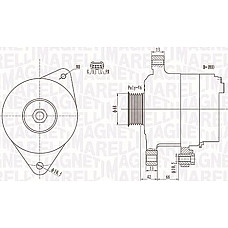 Alternator 12V 120A se potriveste. MITSUBISHI L200 - TRITON PAJERO SPORT II 2.5D 11.05- MITSUBISHI L200 / TRITON (KA_T, KB_T), Ridica, 01.2004 - 12.2016 Magneti Marelli 063732112010