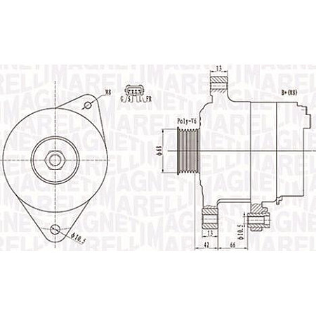 Alternator 12V 120A se potriveste. MITSUBISHI L200 - TRITON PAJERO SPORT II 2.5D 11.05- MITSUBISHI L200 / TRITON (KA_T, KB_T), Ridica, 01.2004 - 12.2016 Magneti Marelli 063732112010