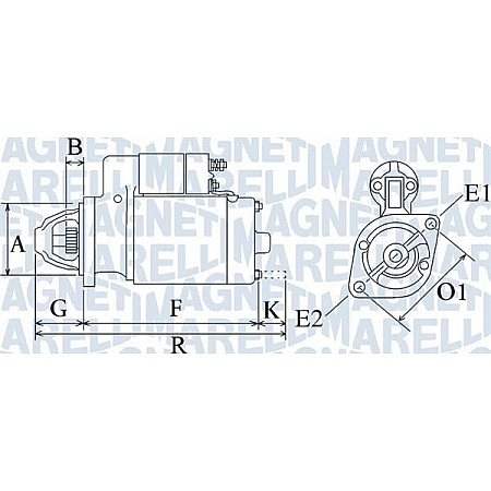 Electromotor 12V 09kW se potriveste. HYUNDAI ACCENT ACCENT I ACCENT II ACCENT III COUPE I ELANTRA III LANTRA I LANTRA II PO MITSUBISHI GALANT I (A12_), Sedan, 01.1977 - 08.1980 Magneti Marelli 063720349010