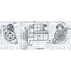 Electromotor 12V 1kW TOYOTA YARIS VERSO 1.3 08.99-09.05 TOYOTA PREMIO I (_T24_), Sedan, 12.2001 - 06.2007 Magneti Marelli 063721224010